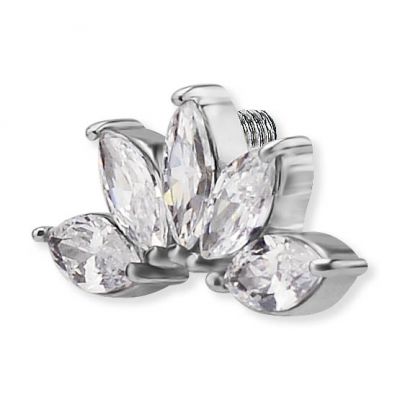 REPLACEMENT WITH 5 CRISTAL LEAVES