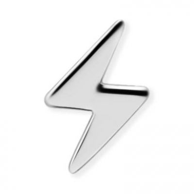 COMPONENT FOR PIERCING WITH LIGHTNING BOLT