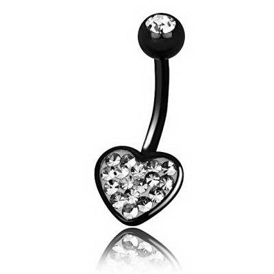 BAUCHNABELPIERCING MIT HERZ
