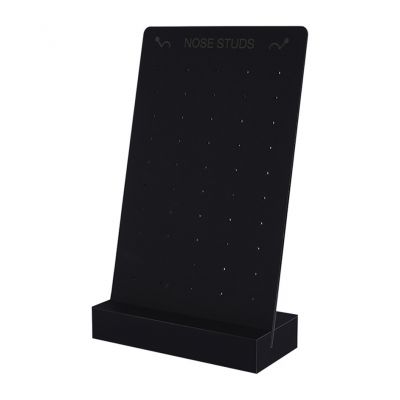 TILTED DISPLAY FOR NOSE PIERCINGS