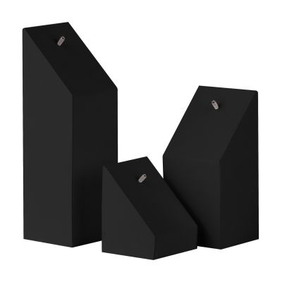 BLACK AND WHITE DISPLAY WITH INTERNAL FINISH
