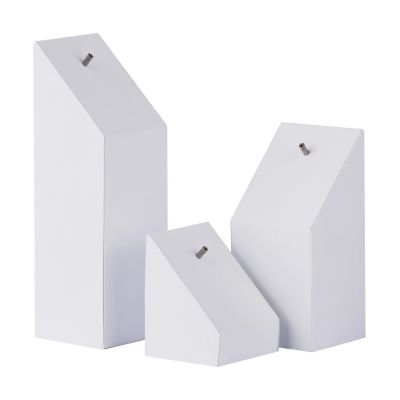 DISPLAY BIANCO E NERO CON FILETTATURA INTERNA