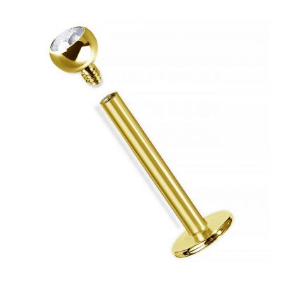 PIERCING LABRET CON CRISTALLO