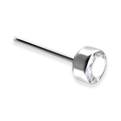 RICAMBIO GIOIELLO PIERCING CON CUBIC ZIRCONIA
