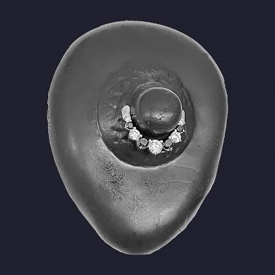 CLICKER MIT KRISTALLE