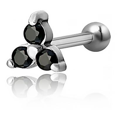 HELIX PIERCING MIT KRISTALLE