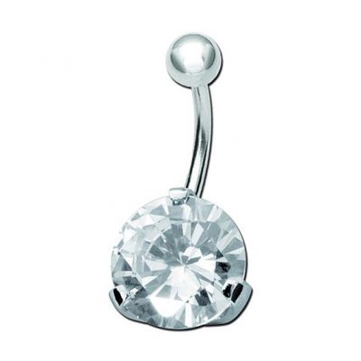 BAUCHNABELPIERCING MIT SCHMUCK