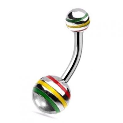 PIERCING NOMBRIL RASTA