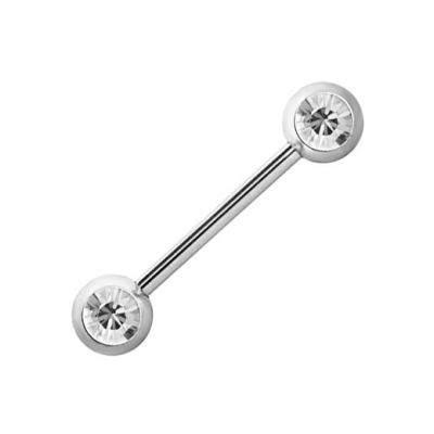BARBELL WITH CRYSTALS