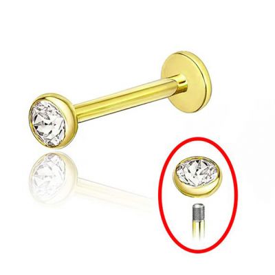 JEWELLED LIP PIERCING