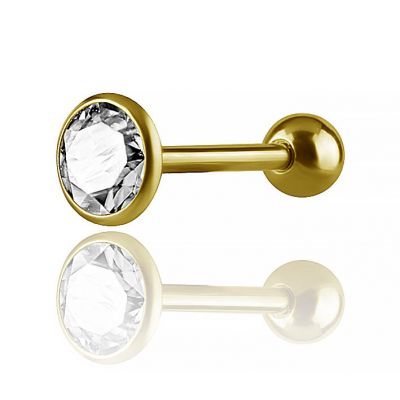 GOLDEN PIERCING WITH PREMIUM CRYSTAL