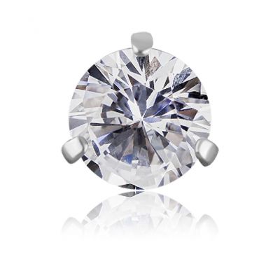 RICAMBIO CON FILETTATURA ESTERNA E PREMIUM CUBIC ZIRCONIA