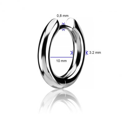 SMOOTH CLICKER EARRINGS