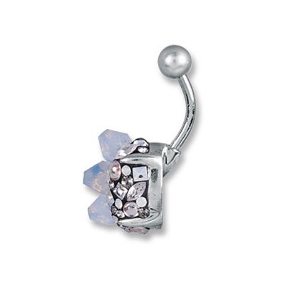 PIERCING OMBELICO CON CRISTALLI