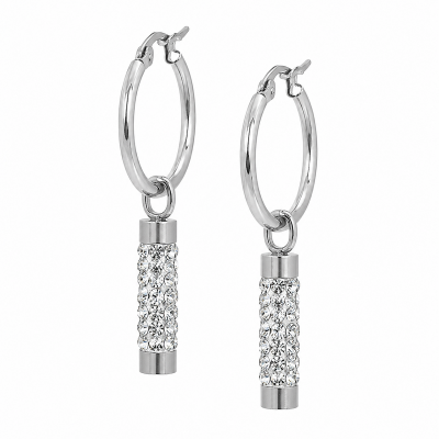 BOUCLES D'OREILLES EN ACIER