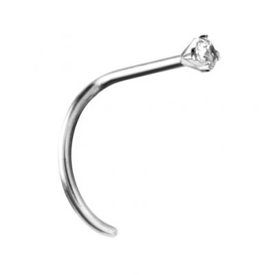 NOSE PIERCING WITH CRYSTAL