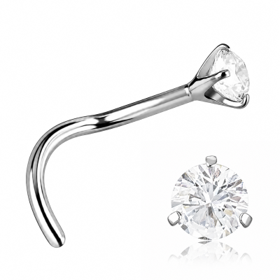 NASENPIERCING MIT KRISTALL