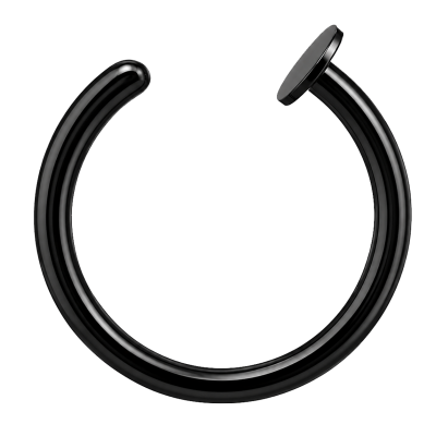 BLACK NOSE HOOP