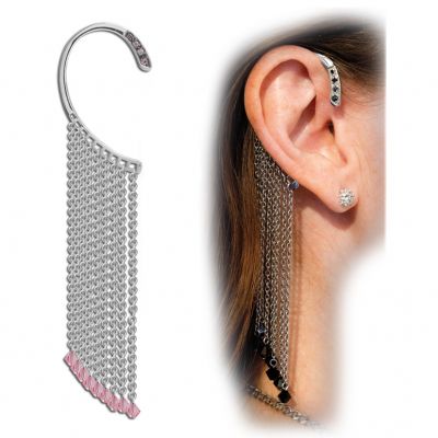 HELIX PIERCING MIT KRISTALLE