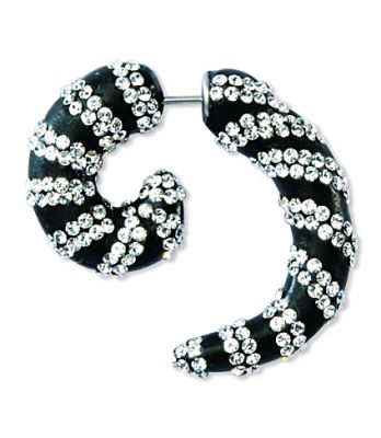 PIERCING MIT KRISTALLE