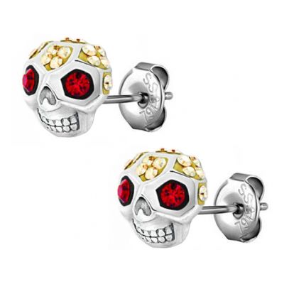 PENDIENTES CON CALAVERAS