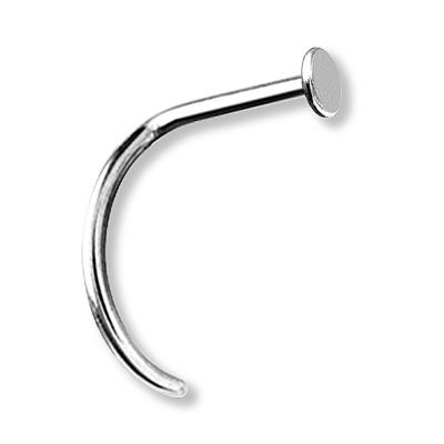 NOSE PIERCING WITH DISC