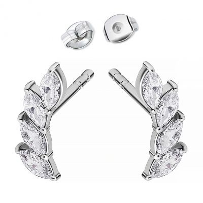 EARRINGS WITH GRADUATED PETALS