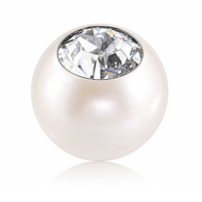 EMBOUT DE RECHANGE EN PERLE SPHÉRIQUE AVEC CRISTAL