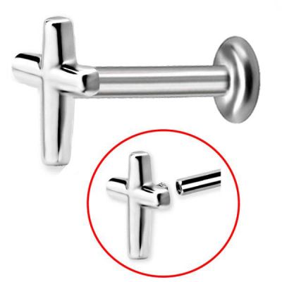 CROIX ET LABRET AVEC FILETAGE INTERIEUR
