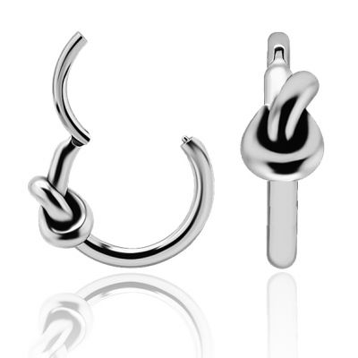 CLICKER ÉTNICO DE ACERO PARA PIERCING HELIX