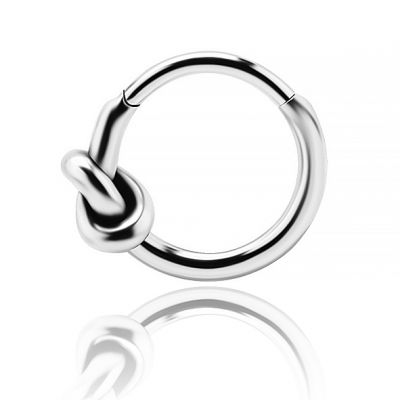 CLICKER ÉTNICO DE ACERO PARA PIERCING HELIX