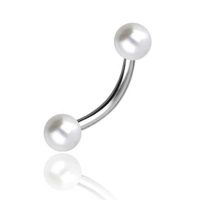PIERCING PER SOPRACCIGLIO CON PERLE LAB