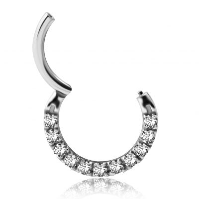 HINGED CLICKER SET WITH PREMIUM ZIRCONIA