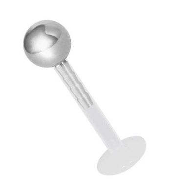 PIERCING LABBRO CON SFERA