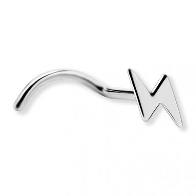 NOSE PIERCING WITH SMALL FLASH