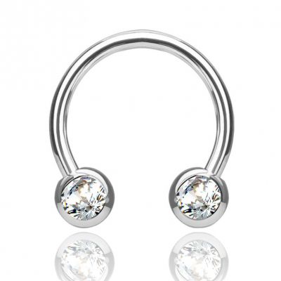 PIERCING DA CAPEZZOLO CON CRISTALLI PREMIUM