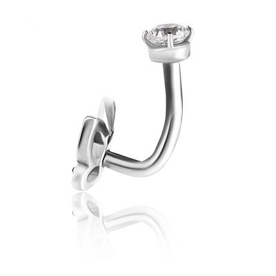 PIERCING ROOK CON FARFALLA