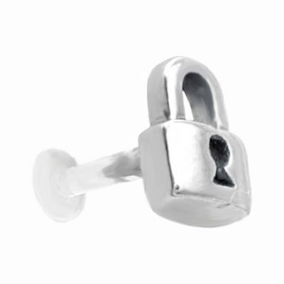 HELIX PIERCING MIT VORHÄNGESCHLOSS