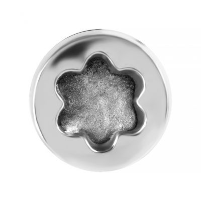 LABRET TOOL WITH FLOWER-SHAPED BASE