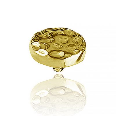 REPUESTO DE ORO MARTILLADO Y ROSCA EXTERIOR