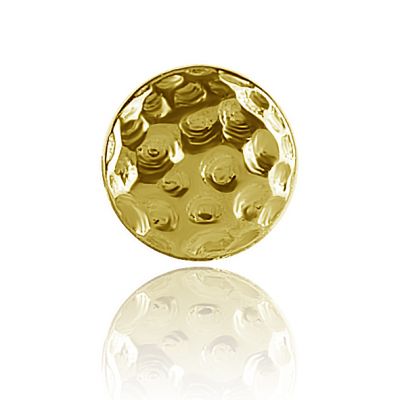 REPUESTO DE ORO MARTILLADO Y ROSCA EXTERIOR