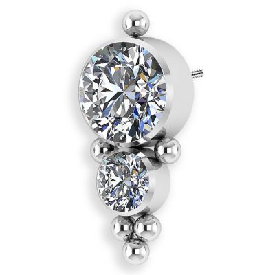 REPLACEMENT WITH 2 PREMIUM CRYSTALS AND EXTERNAL THREAD