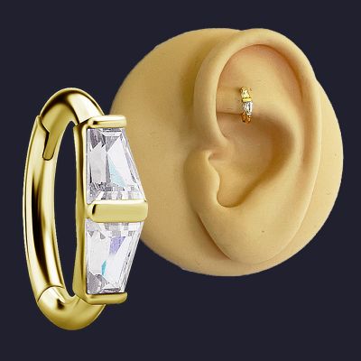 GOLDEN PIERCING FOR THE HOLE IN THE ROOK