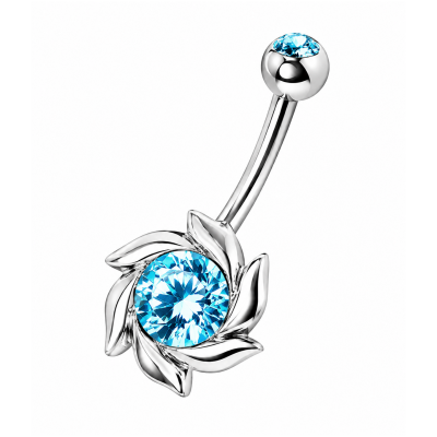 PIERCING NOMBRIL AVEC CRISTAL