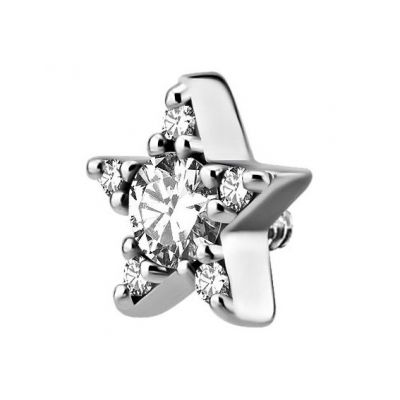 COMPONENT WITH STAR AND EXTERNAL THREAD