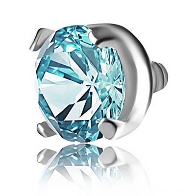 ERSATZPIERCING MIT LABORSTEIN