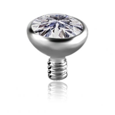 JEWELLED BALL WITH EXTERNAL THREAD