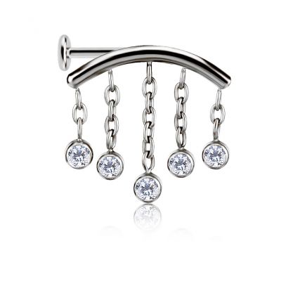 GIOIELLO CON LABRET PER FLAT-HELIX