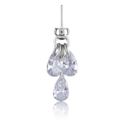 REPLACEMENT WITH PENDANT CUBIC ZIRCONIA