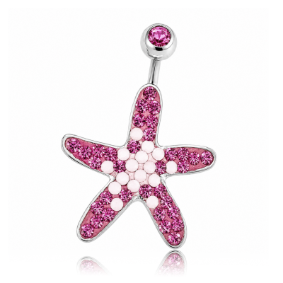 PIERCING NOMBRIL AVEC ÉTOILE DE MER